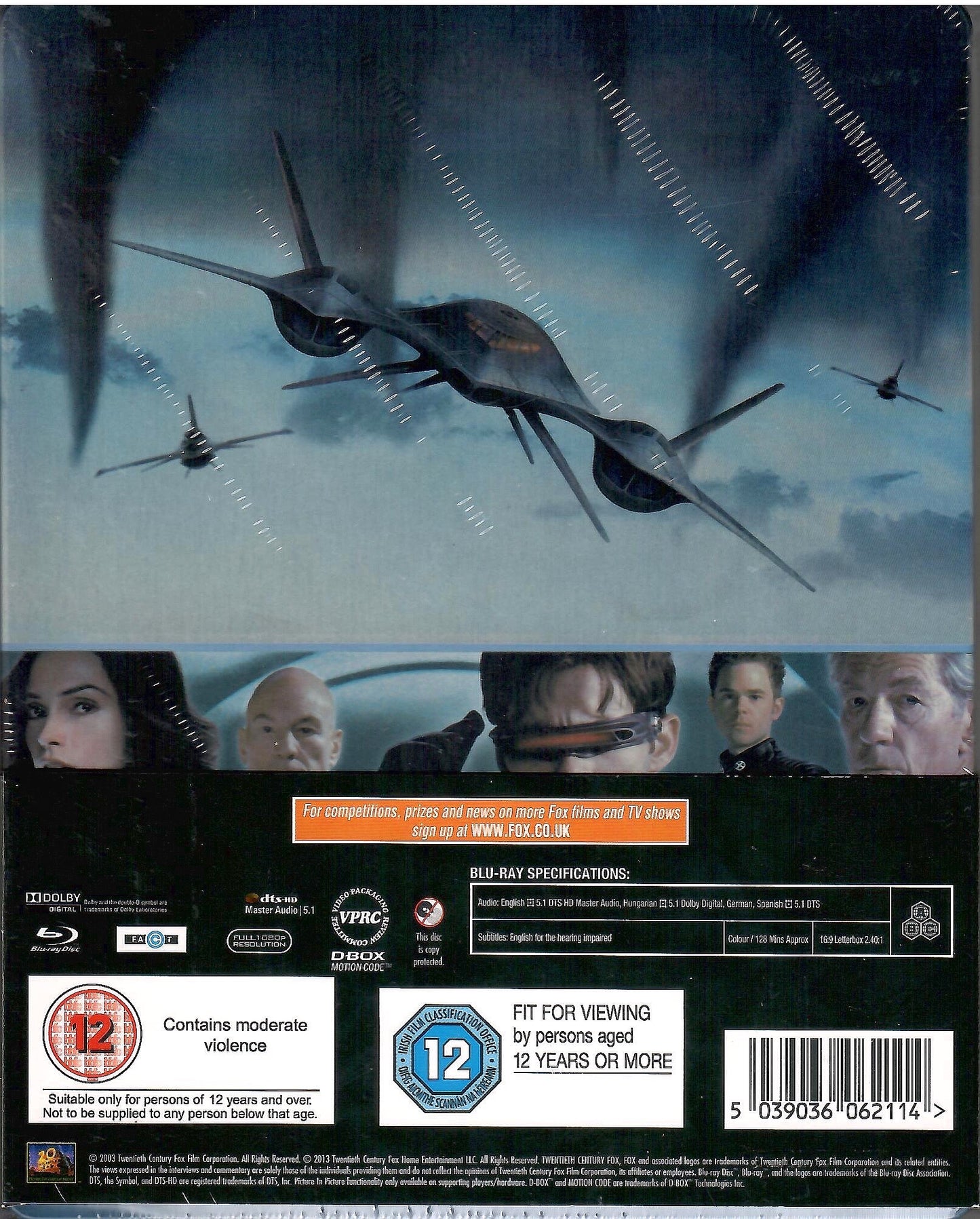 X2: X-Men United SteelBook (UK)