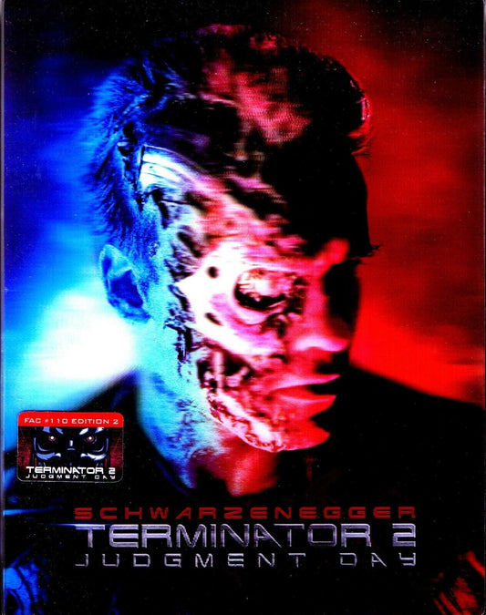 Terminator 2: Judgement Day 3D XL Double Lenticular SteelBook (1991)(FAC#110)(Czech)