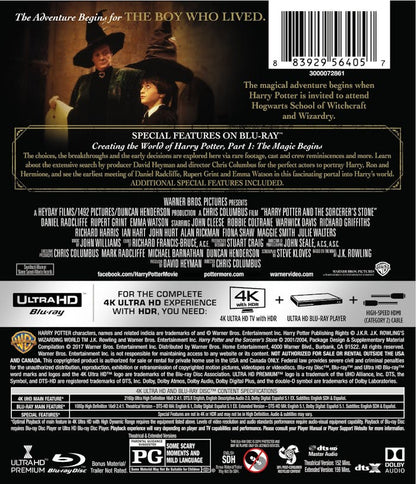 Harry Potter and the Sorcerer's Stone 4K: Extended Edition (Re-release)