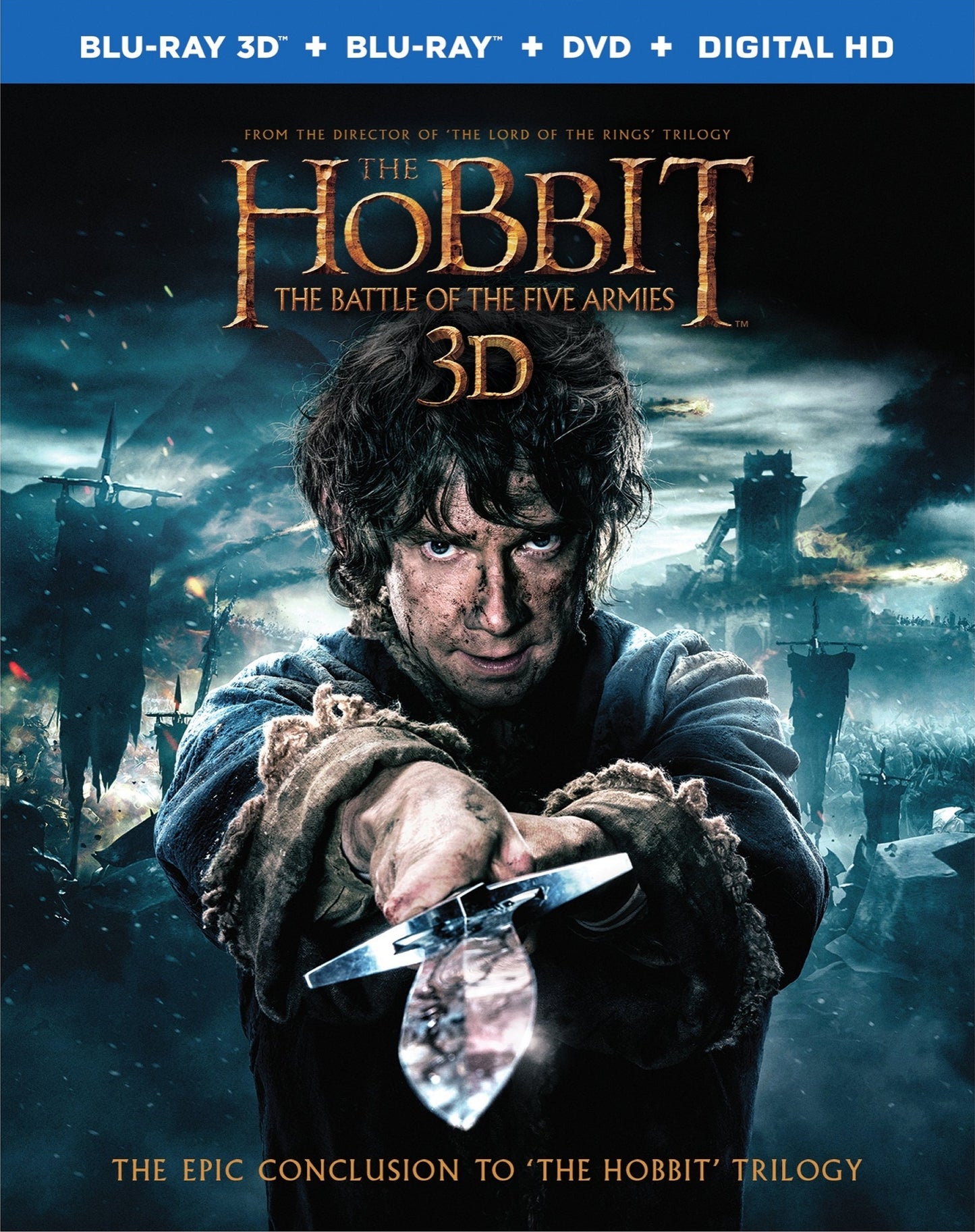 The Hobbit: The Battle of the Five Armies 3D (Lenticular Slip)