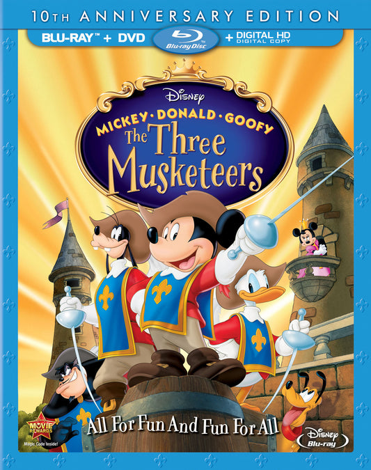 Mickey, Donald, Goofy: The Three Musketeers (Slip)