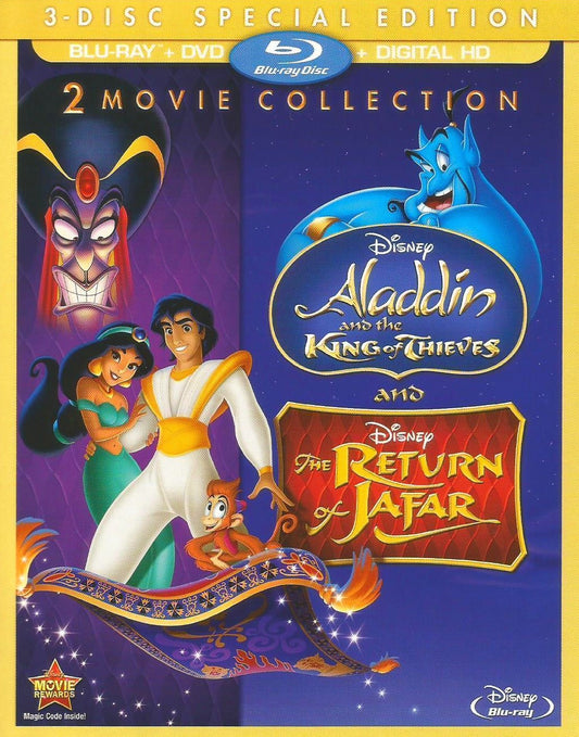 Aladdin and the King of Thieves / Aladdin: The Return of Jafar (Exclusive Slip)*