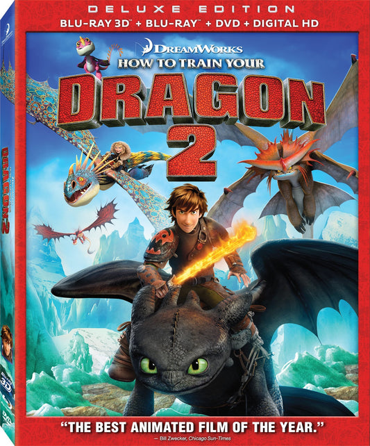 How to Train Your Dragon 2 3D (2014)(Slip)