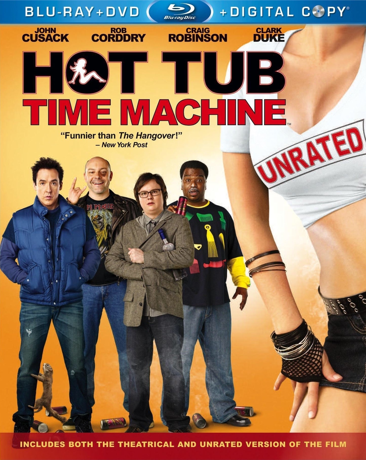 Hot Tub Time Machine (BD/DVD + Digital Copy)(Exclusive Slip)*