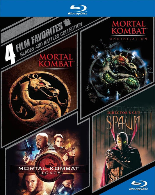 4 Film Favorites: Blades and Battles - Mortal Kombat / Annihilation / Legacy / Spawn (Slip)