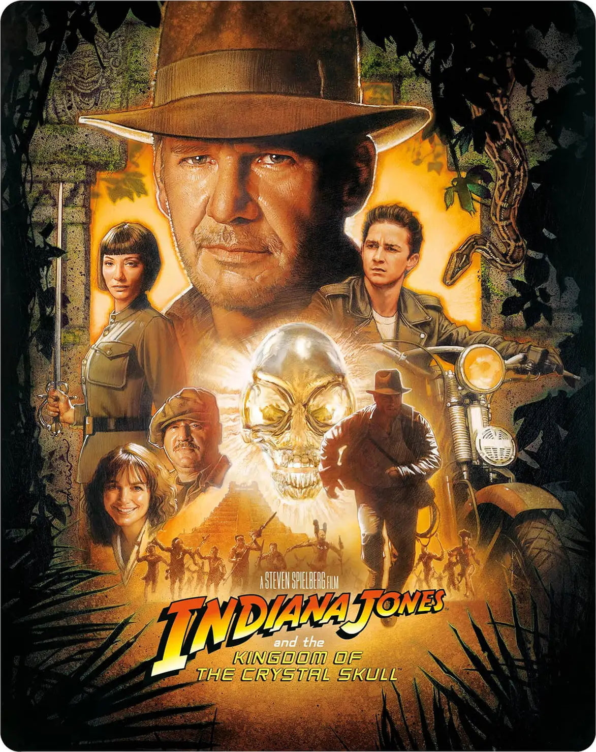 Indiana Jones and the Kingdom of the Crystal Skull 4K SteelBook (UK)