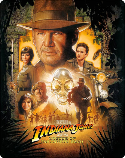 Indiana Jones and the Kingdom of the Crystal Skull 4K SteelBook (UK)