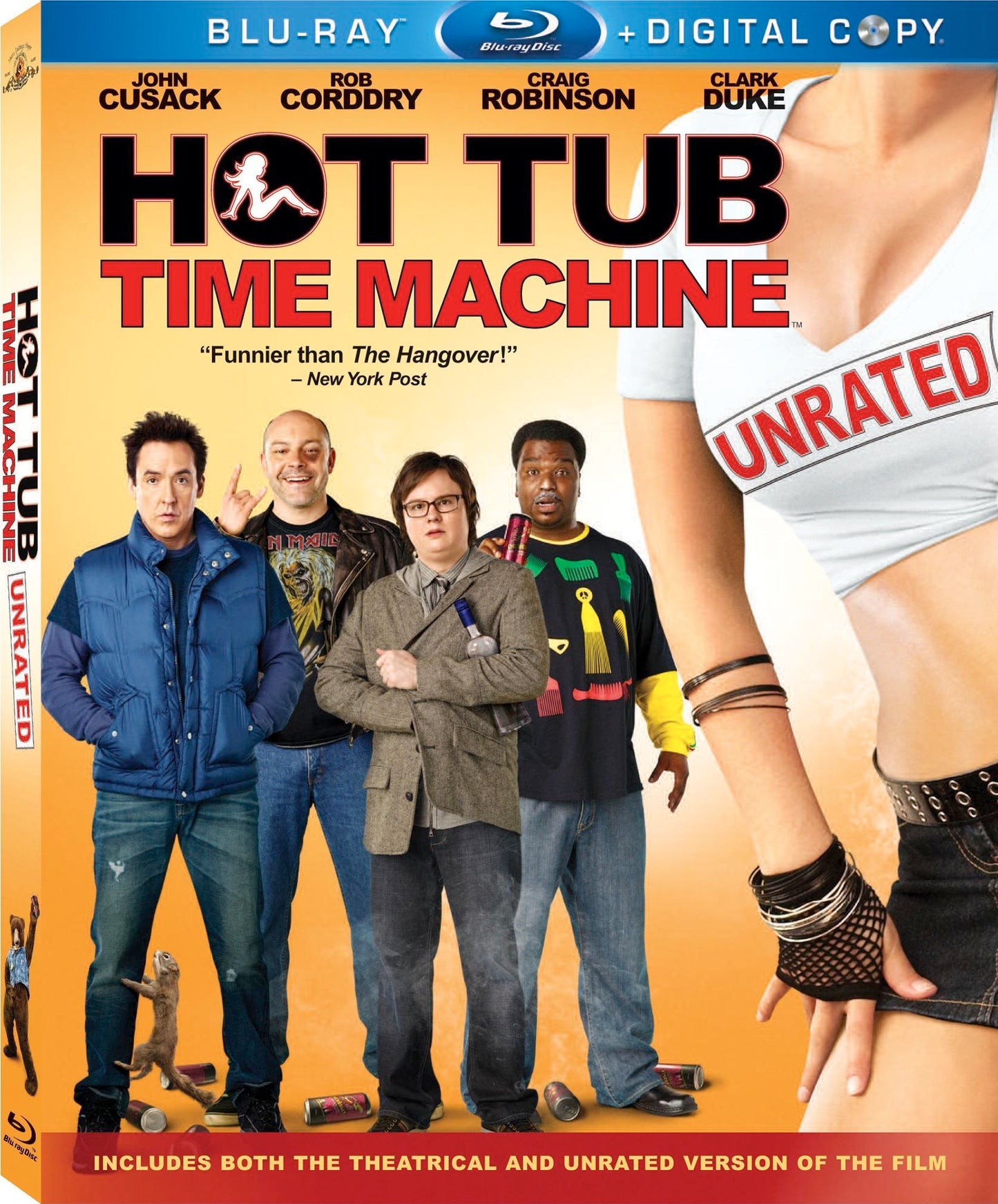 Hot Tub Time Machine (BD + Digital Copy)(Slip)