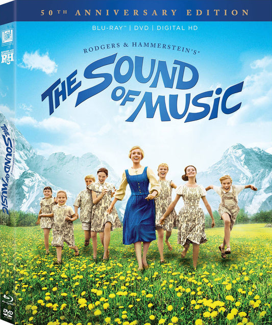 The Sound of Music: 50th Anniversary Edition (BD/DVD + Digital Copy)(1965)(Exclusive Slip)