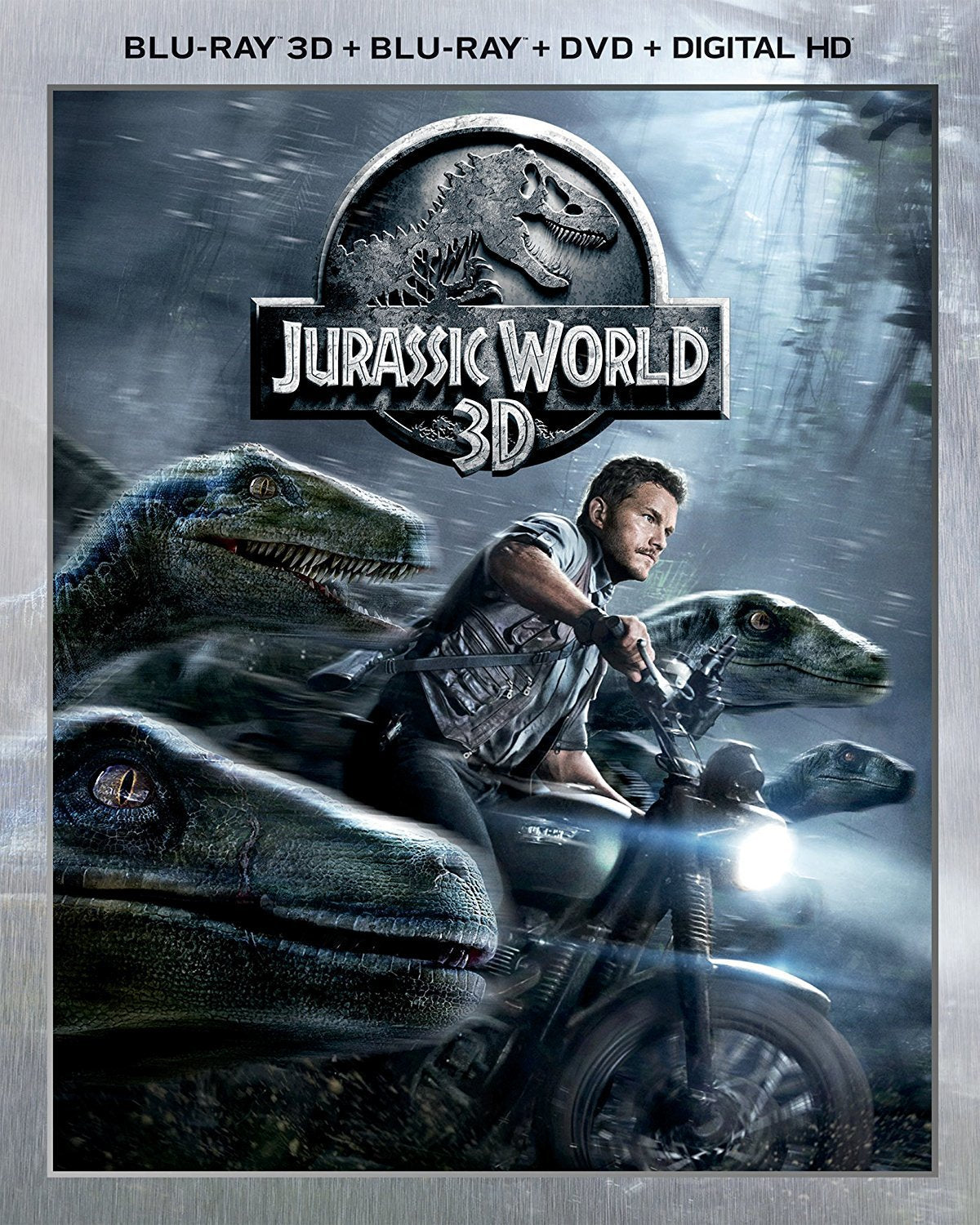 Jurassic World 3D (2015)(Lenticular Slip)