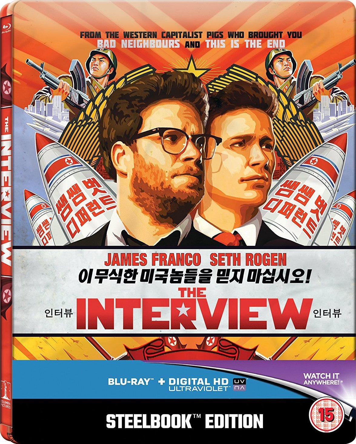 The Interview SteelBook (2014)(UK)