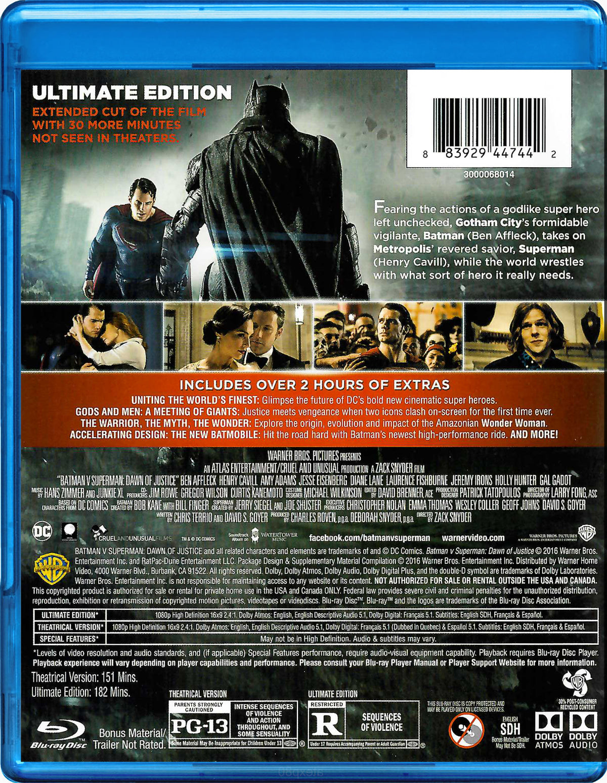 Batman v Superman: Dawn of Justice - Ultimate Edition