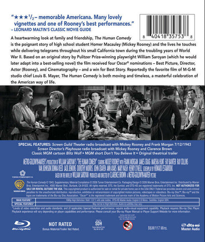 [Pre-Order] The Human Comedy: Warner Archive Collection
