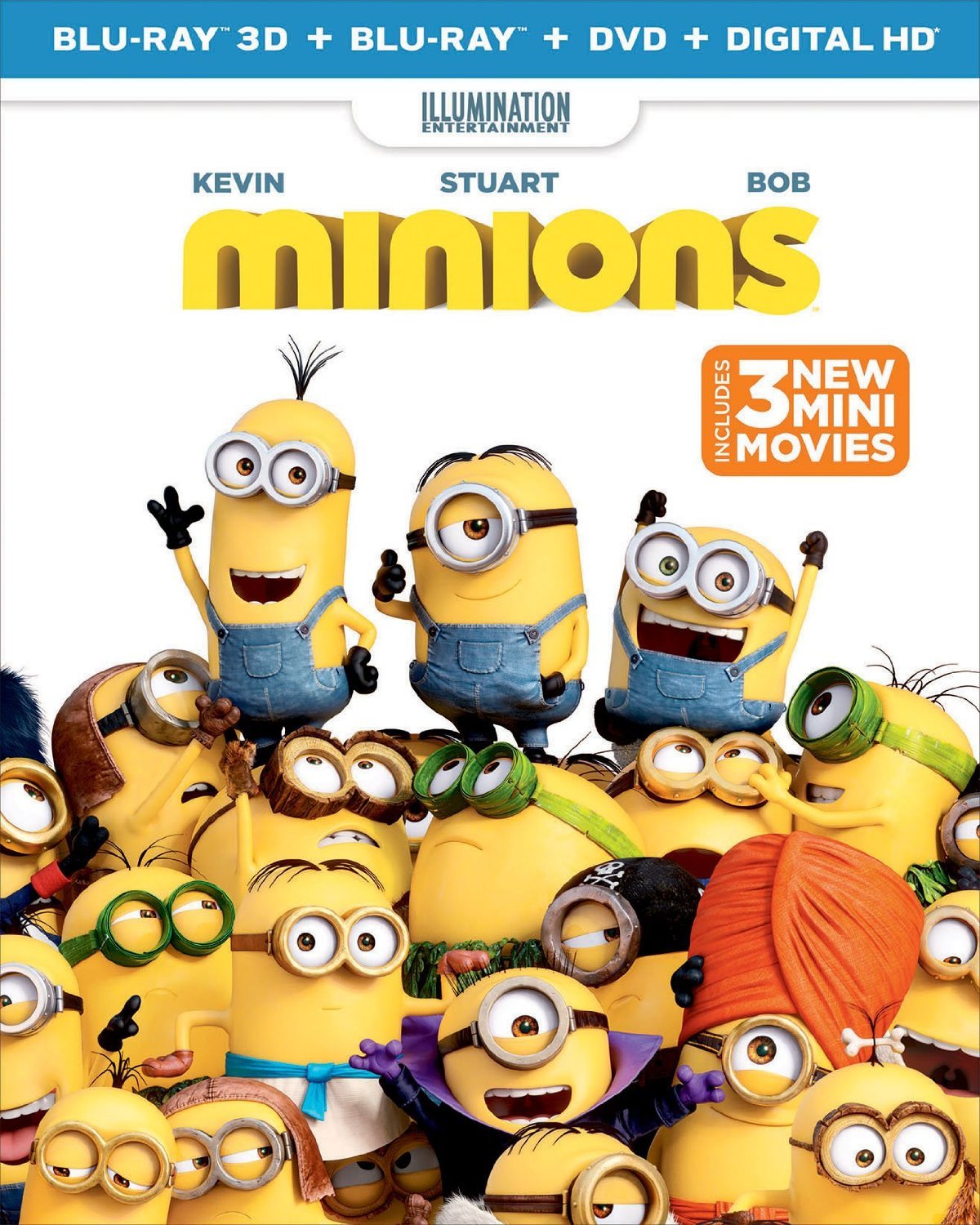Minions 3D (2015)(Lenticular Slip)