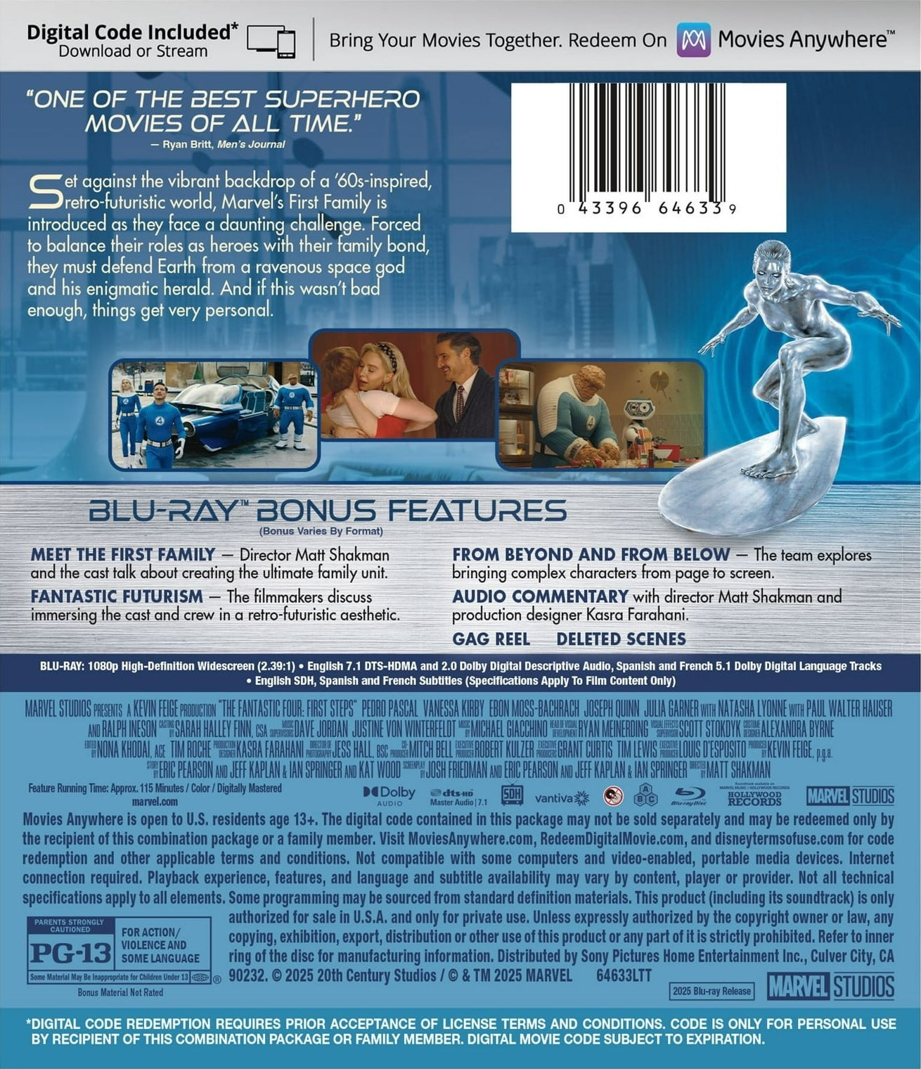 Fantastic 4: First Steps w/ Exclusive Slip (2025)(Exclusive