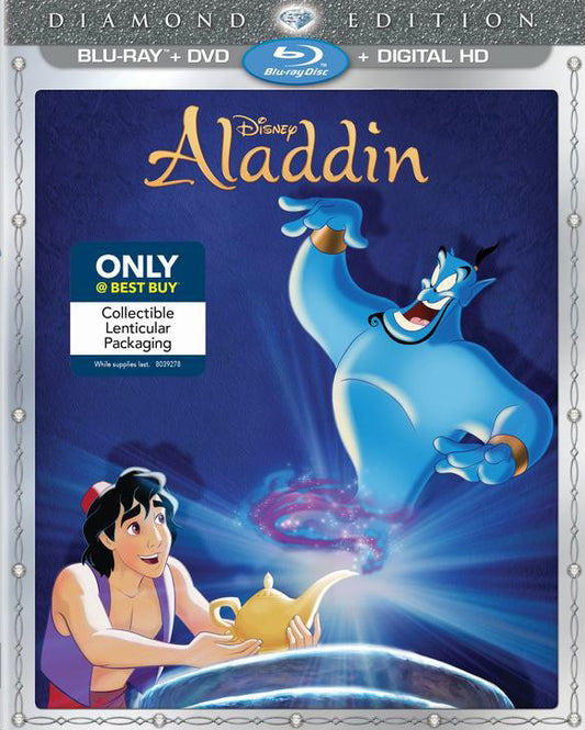 Aladdin (1992)(Exclusive Lenticular Slip)