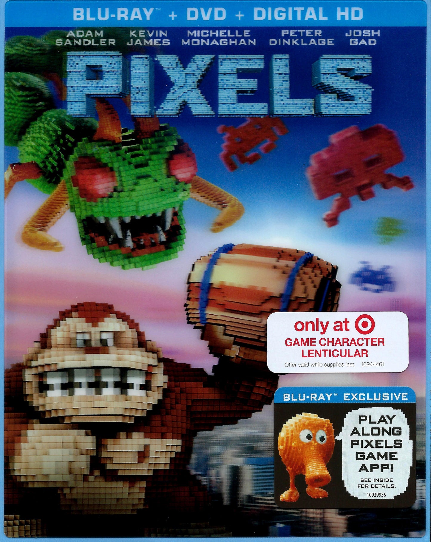 Pixels: King Kong & Centipede Edition (2015)(Lenticular Exclusive Slip)