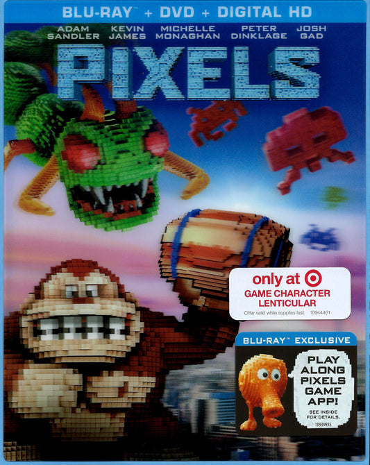 Pixels: King Kong & Centipede Edition (2015)(Lenticular Exclusive Slip)