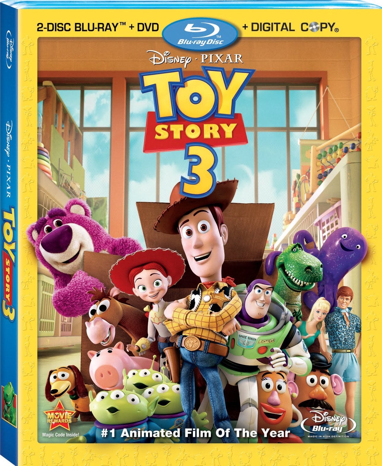 Toy Story 3 (2010)(BD/DVD + Digital Copy)(Slip)