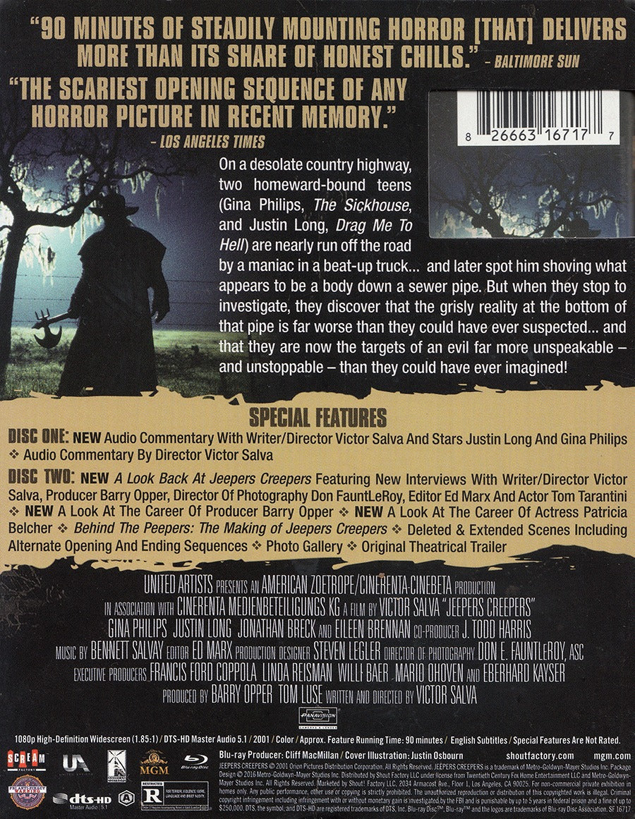Jeepers Creepers: Collector's Edition (2001)