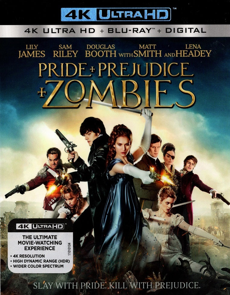 Pride and Prejudice and Zombies 4K (Slip)