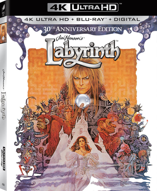 Labyrinth 4K: 30th Anniversary Edition (1986)(Slip)