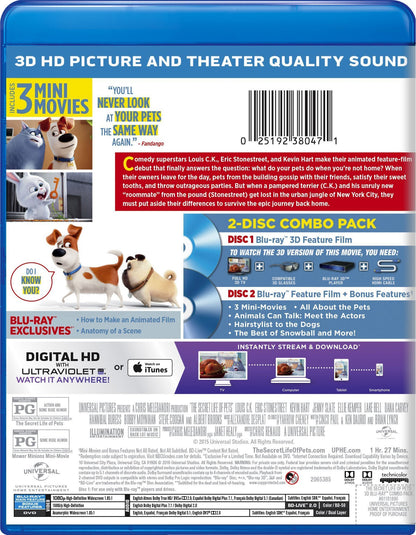The Secret Life of Pets 3D (2016)