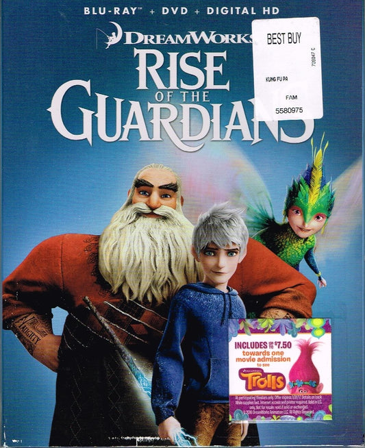 Rise of the Guardians: Family Edition (BD/DVD + Digital Copy)(Slip)