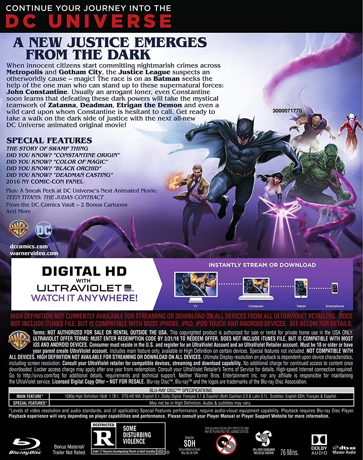 Justice League: Dark - DC Universe Animated Original Movie #28