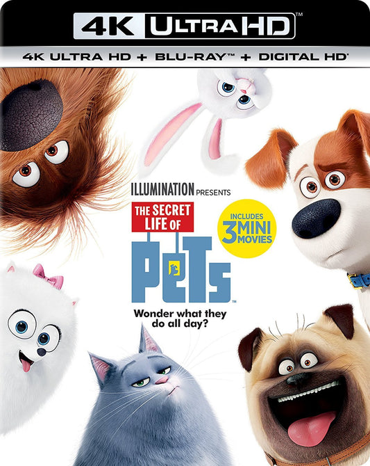 The Secret Life of Pets 4K (2016)(Slip)