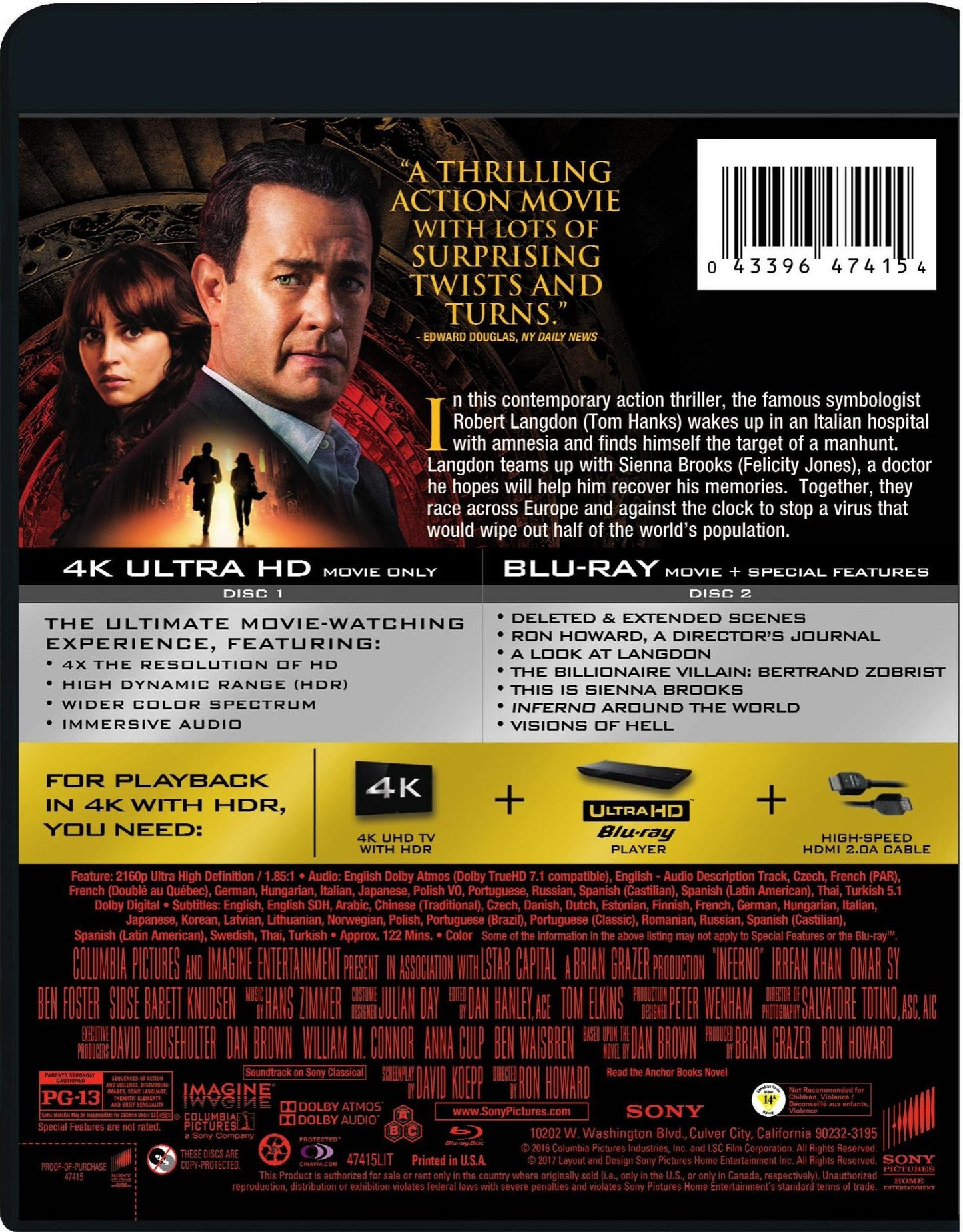 Inferno 4K (2016)