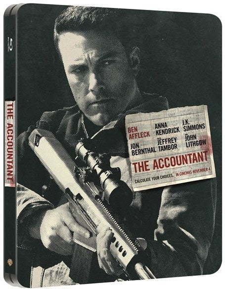 The Accountant SteelBook (2016)(Czech)
