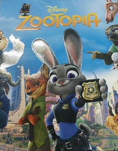 Zootopia 3D Full Slip SteelBook (2016)(BE#35)(China)