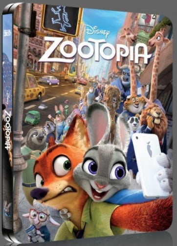 Zootopia 3D Double Lenticular SteelBook (2016)(BE#35)(China)
