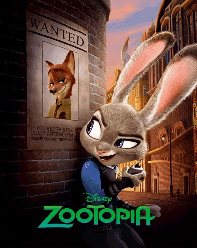 Zootopia 3D Lenticular SteelBook (2016)(BE#35)(China)