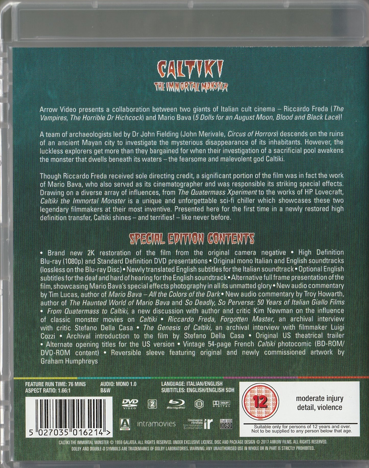Caltiki the Immortal Monster (UK)