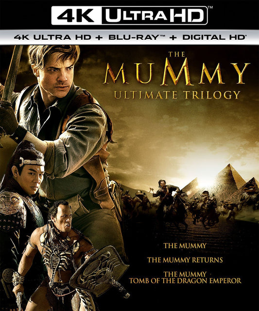 The Mummy Ultimate Trilogy Collection 4K DigiPack (Slip Box)