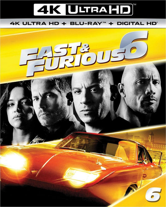 Fast and Furious 6 4K (2013)(Slip)