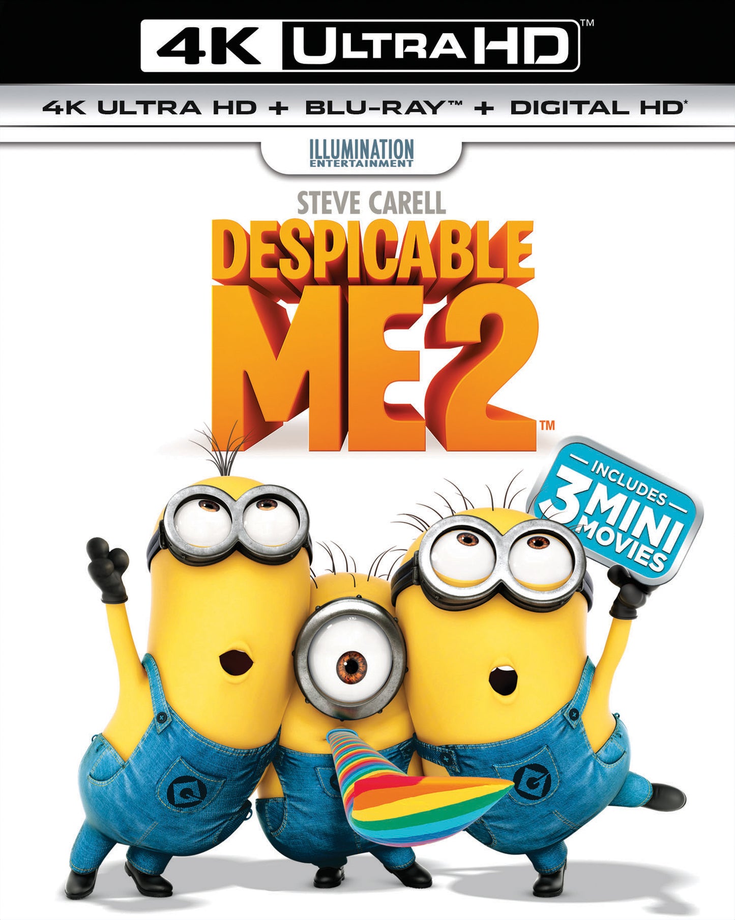 Despicable Me 2 4K (2013)(Slip)