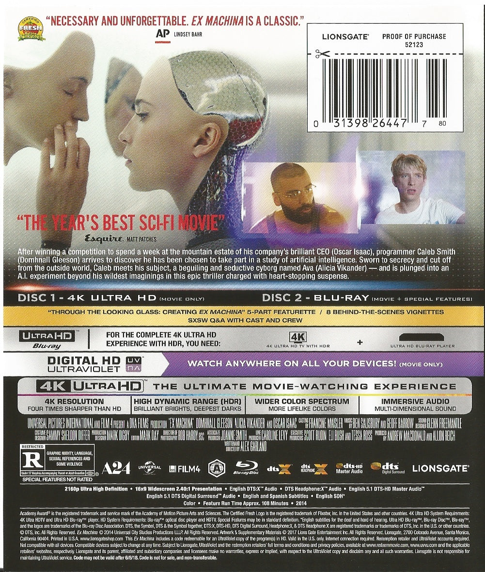 Ex Machina 4K
