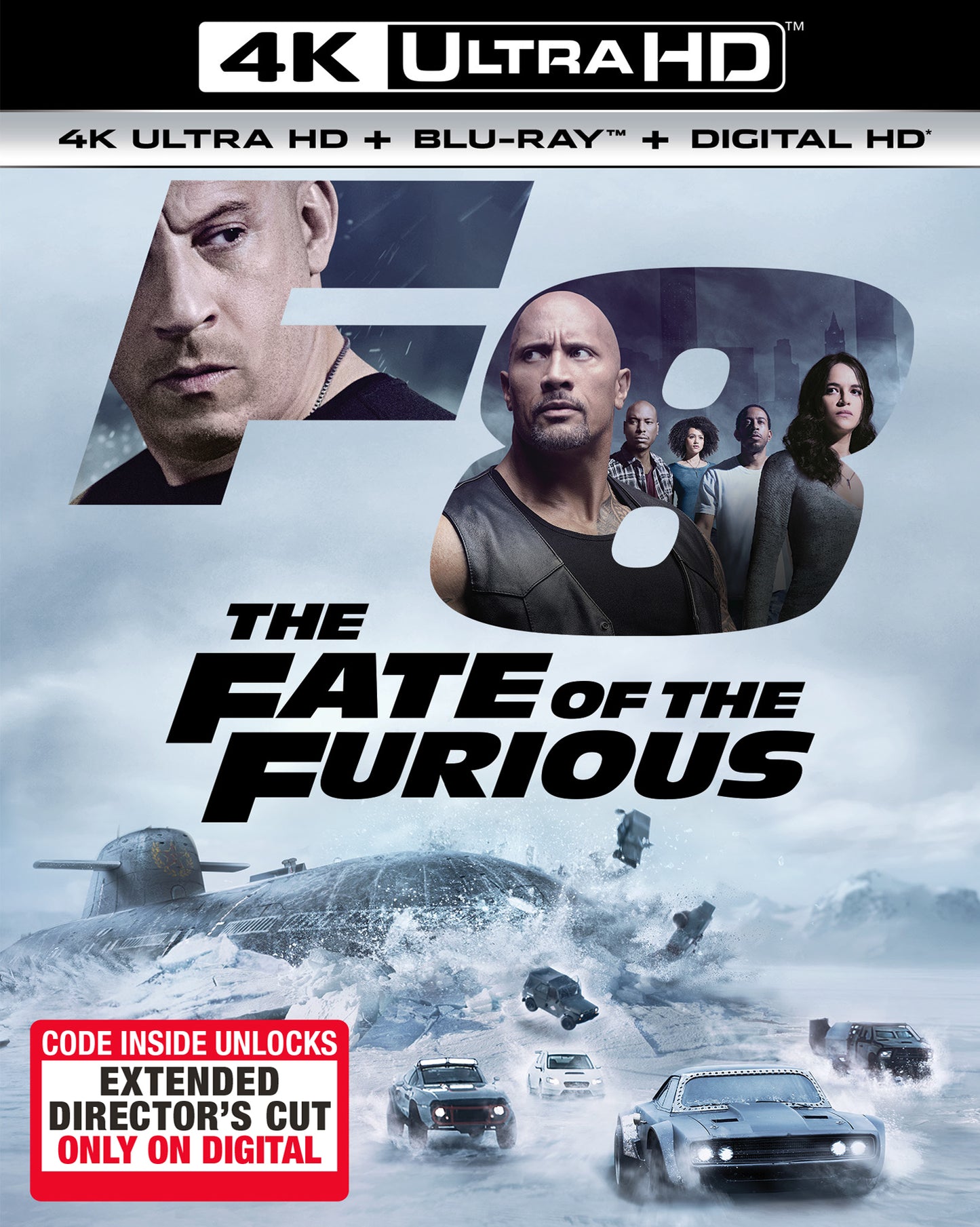 The Fate of the Furious 4K (Slip)