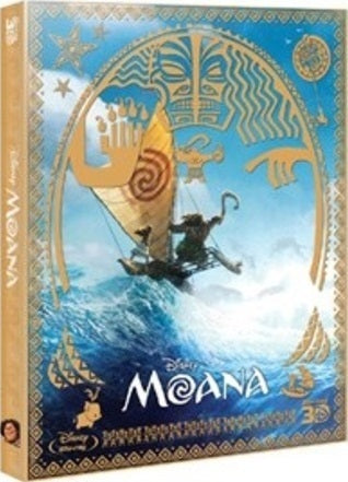 Moana 3D PET Slip SteelBook (2016)(Korea)