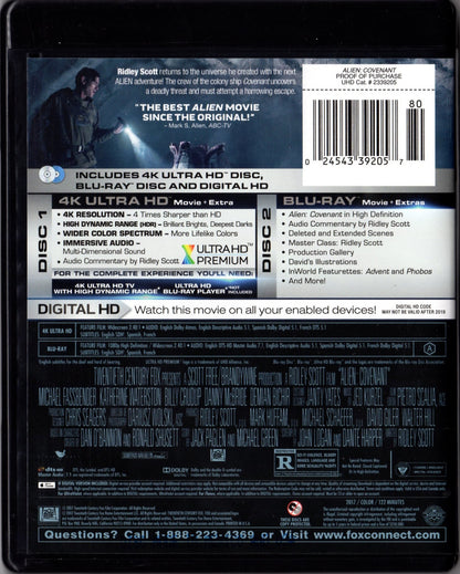 Alien: Covenant 4K