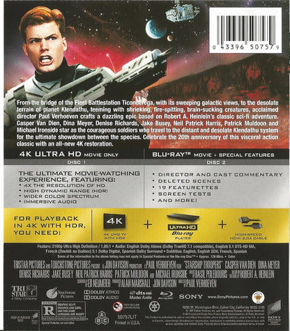 Starship Troopers 4K: 20th Anniversary Edition (1997)