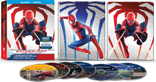 Spider-Man Legacy Collection Trilogy SteelBook (2002-2007)(Exclusive)