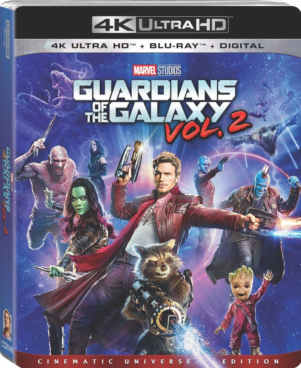 Guardians of the Galaxy: Vol. 2 4K (2017)(Slip)