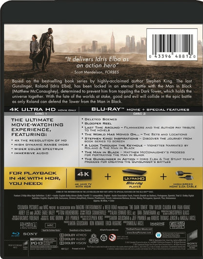 The Dark Tower 4K (2017)