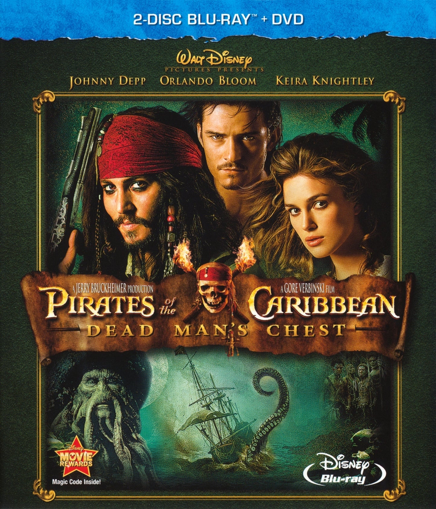 Pirates of the Caribbean: Dead Man's Chest (BD/DVD)(Slip)