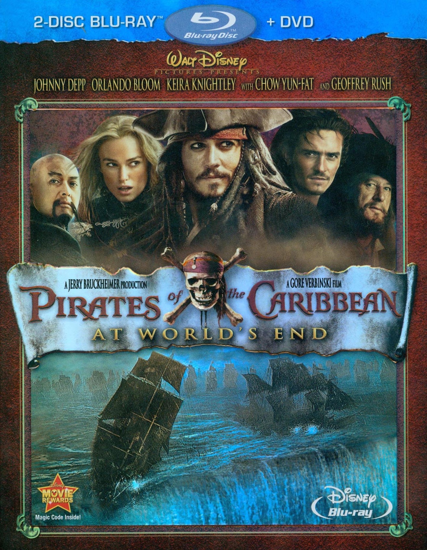 Pirates of the Caribbean: At World's End (BD/DVD)(Slip)