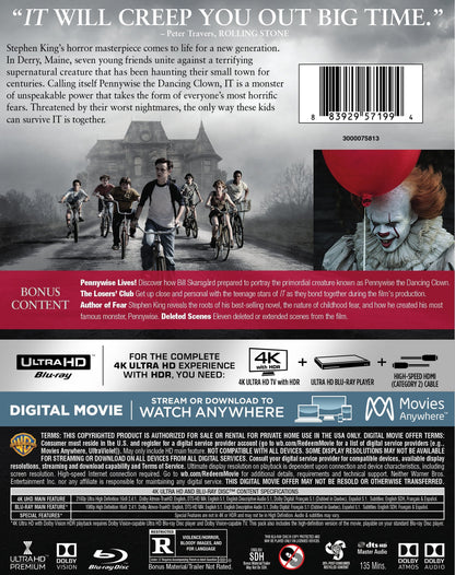 Stephen King's IT 4K (2017)
